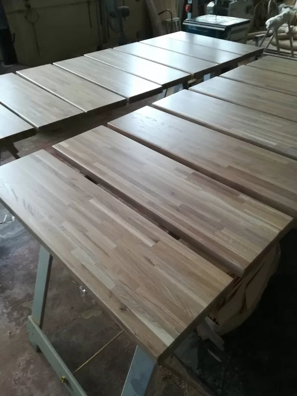 GLUED FINGER JOINT STEPS